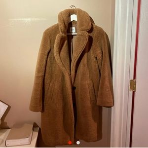 Warm teddy coat